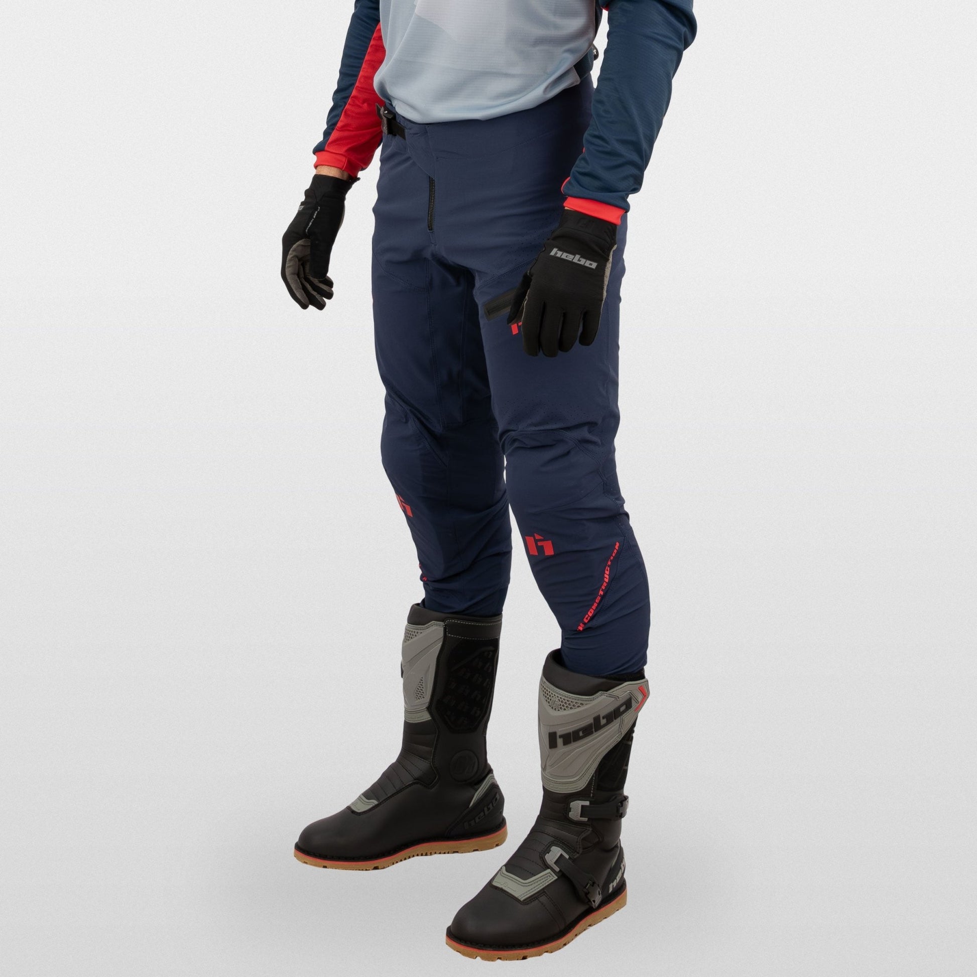 Pantalon Trial Tech Azul - Hebo