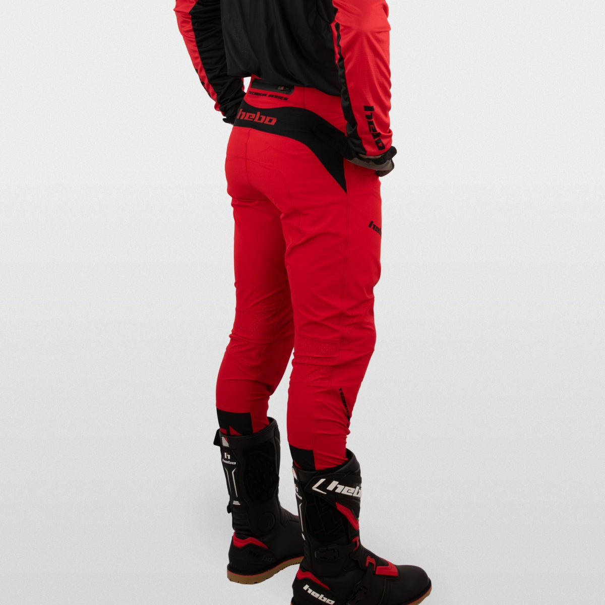 Pantalon Trial Tech Rojo - Hebo