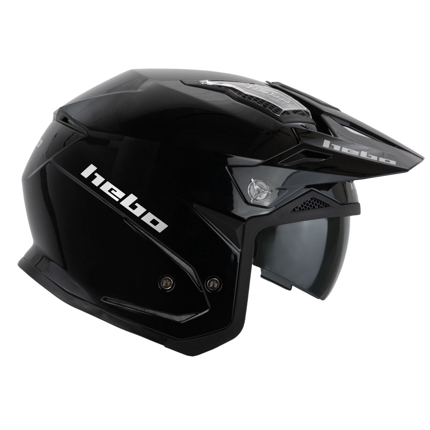 Casco Zone 5 Monocolor Negro Brillo & Negro | XS & Negro | S & Negro | M & Negro | L & Negro | XL