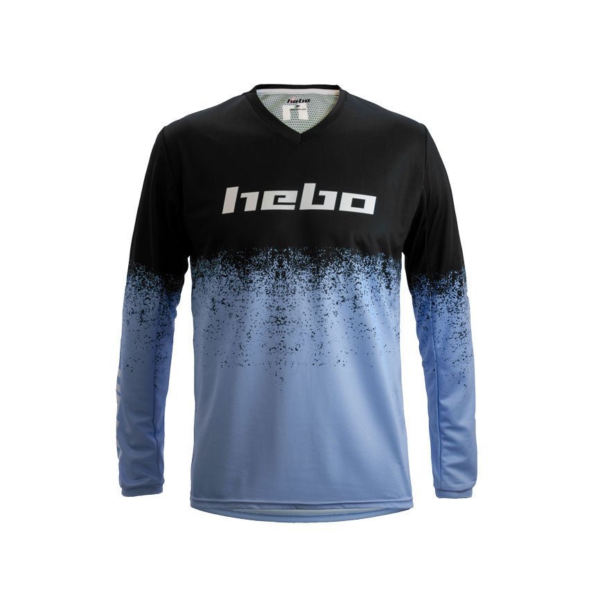 Camiseta Pro Trial V Dripped Azul - Hebo