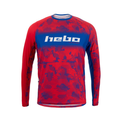 Camiseta Trial Race Pro Rojo - Hebo