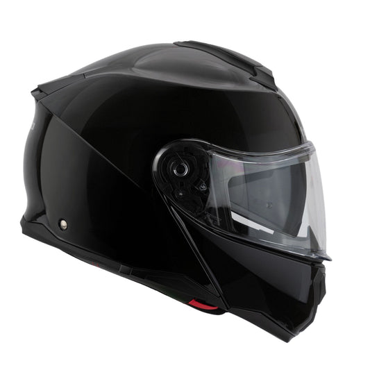 Casco Tourer Iv Negro Brillo - Hebo