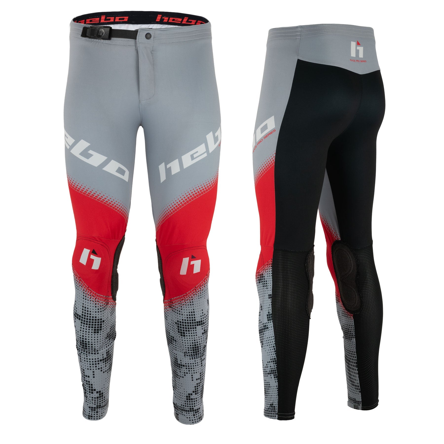Pantalón Trial Race Pro Gris - Hebo